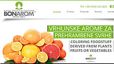 Bonarom d.o.o. Kvalitetne prehrambene arome